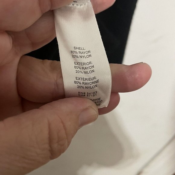 CALVIN KLEIN BLACK/WHITE STRIPE PULL-OVER V-NECK SWEATER MEDIUM-EUC - Picture 10 of 10